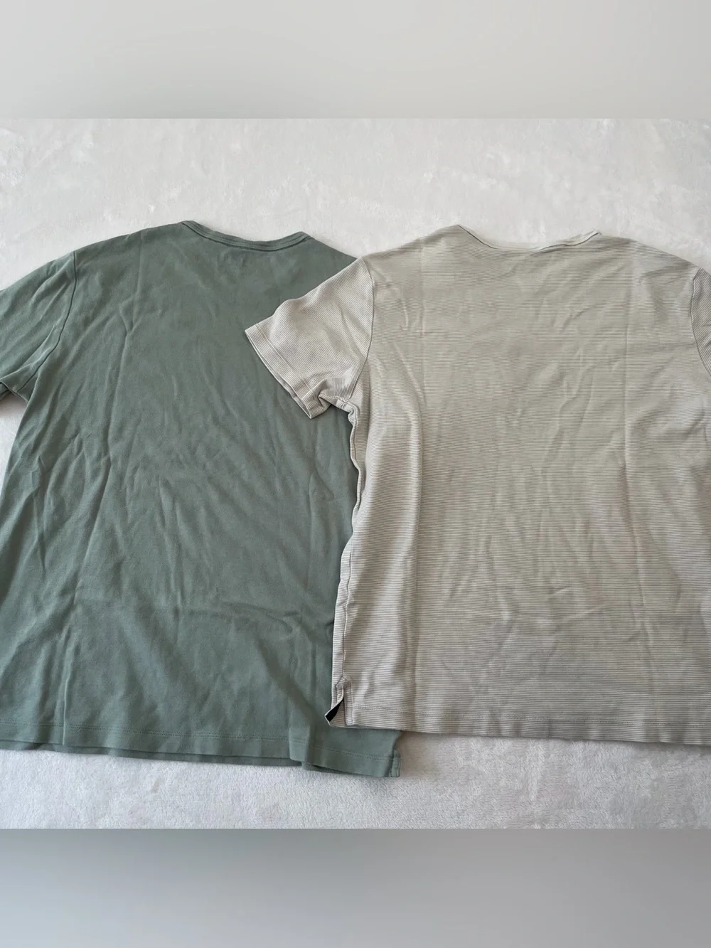 Banana Republic Luxe Touch Performance Tee Lot Mens M Cotton Minimalist Casual